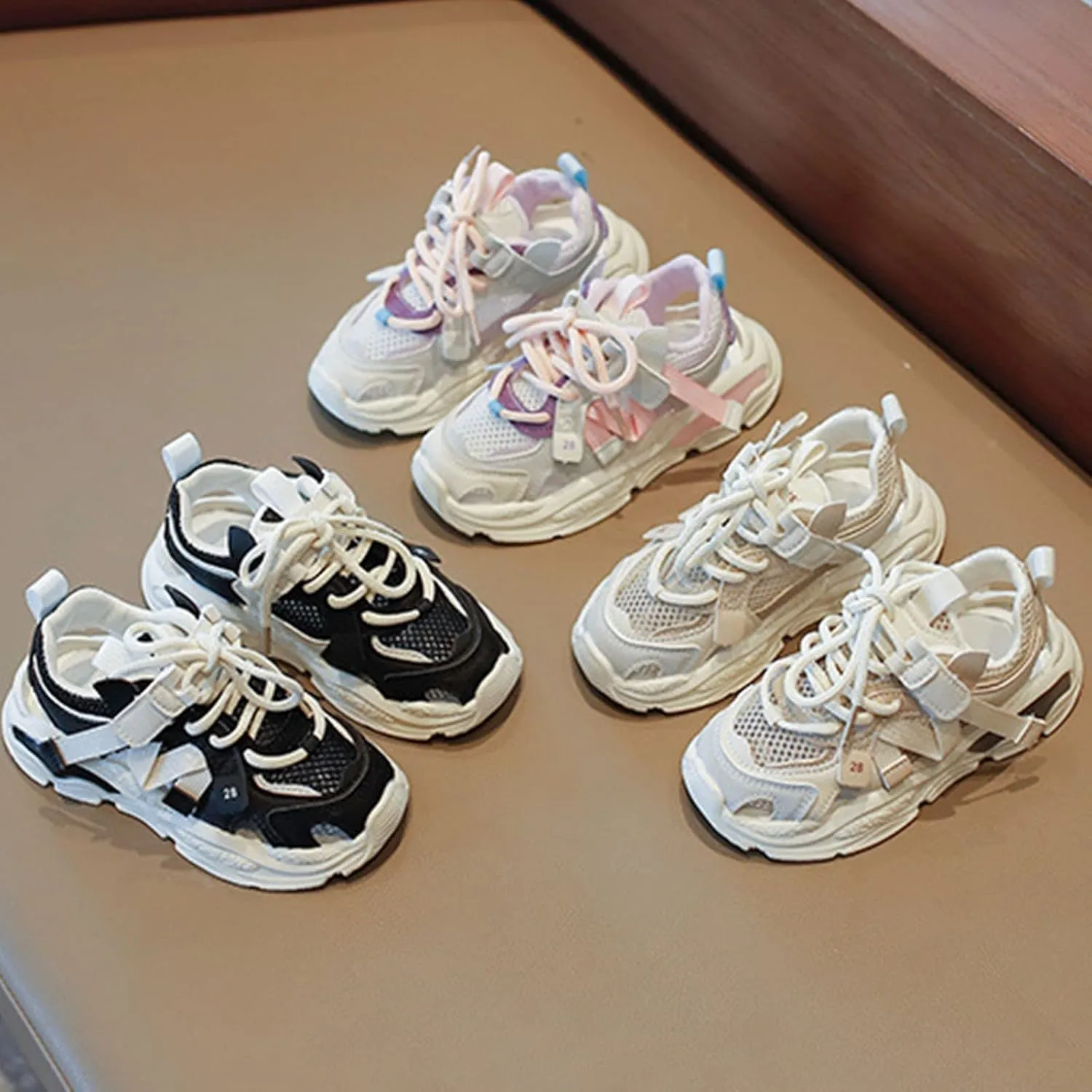 Kids Sneakers for Boys Girls Running Tennis Shoes Summer Fashion Lightweight Breathable Sport Athletic Shoes