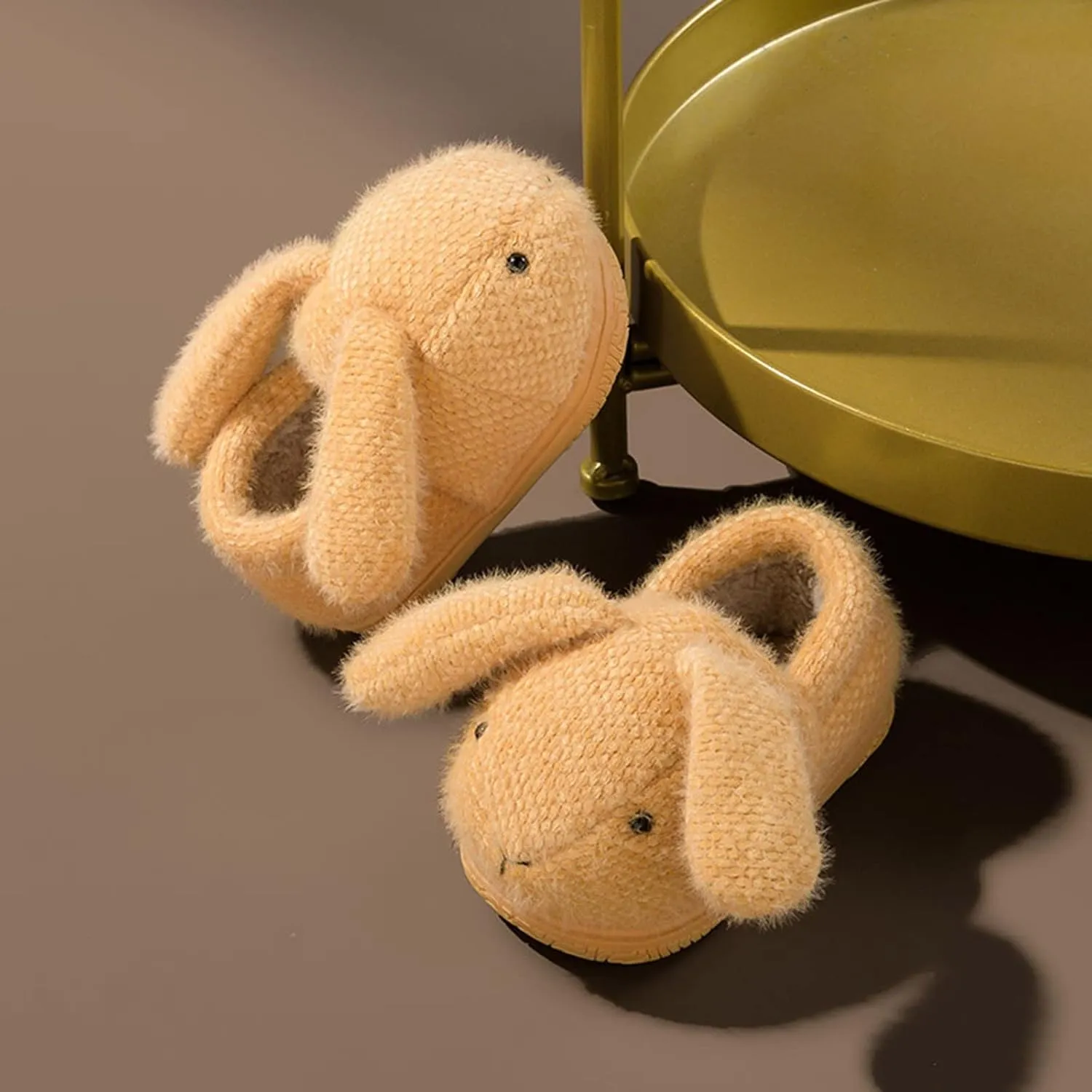 Little House Girl Fashion Cute Autumn And Winter Boys And Girls Slippers Flat Girls Fuzzy Slippers Size 2