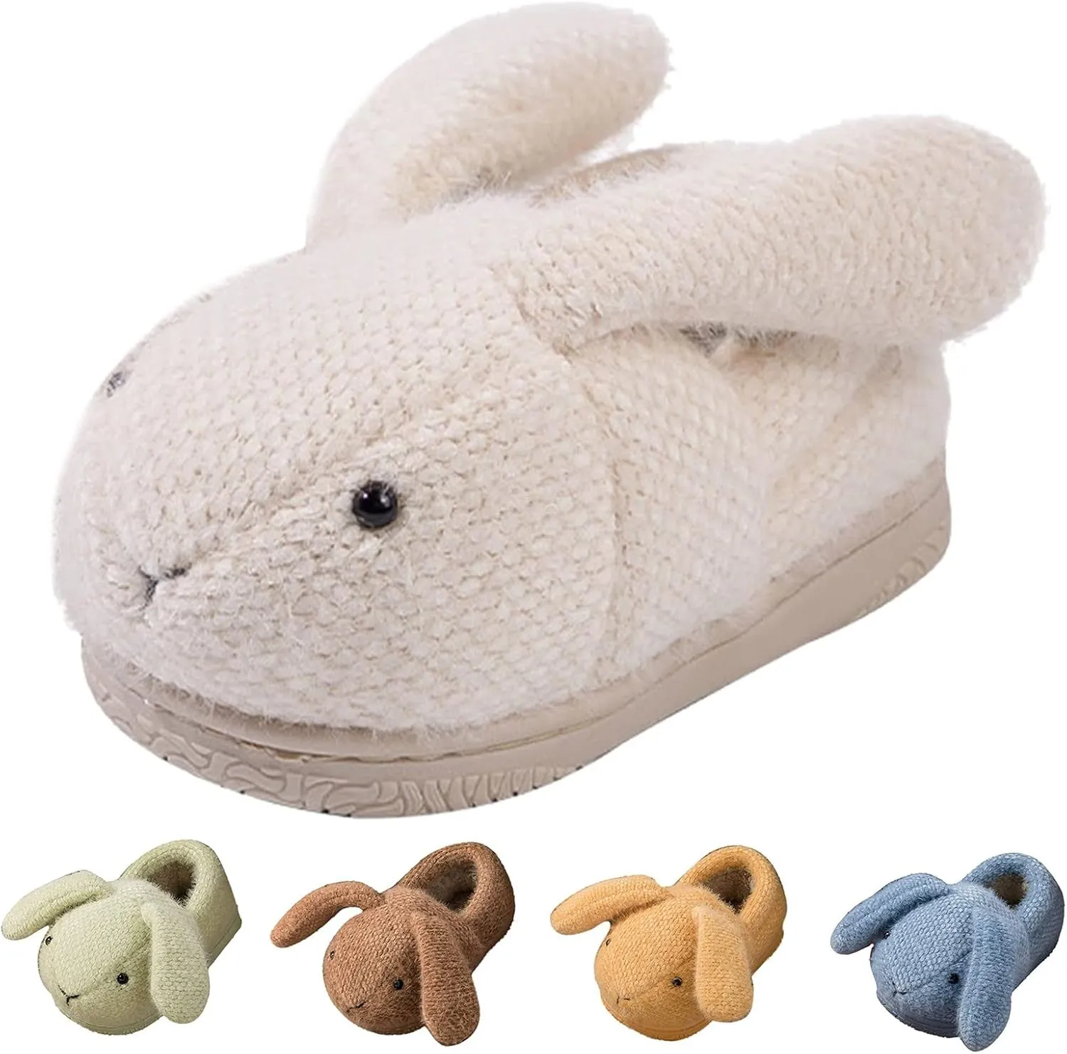 Little House Girl Fashion Cute Autumn And Winter Boys And Girls Slippers Flat Girls Fuzzy Slippers Size 2