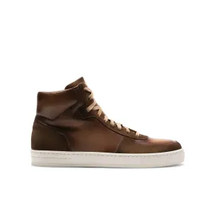 Magnanni 22480 Rubio Men's Shoes Torba Calf-Skin Leather Casual High-Top Sneakers (MAGS1105)