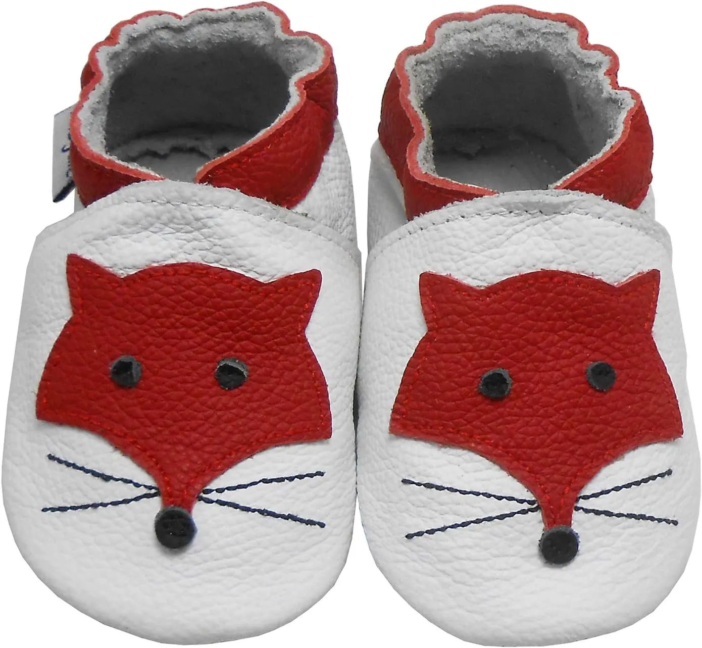 Mejale Baby Leather Shoes Infant Crawling Toddler Moccasins Brown White Purple Navy Cute Boy Girl Slippers