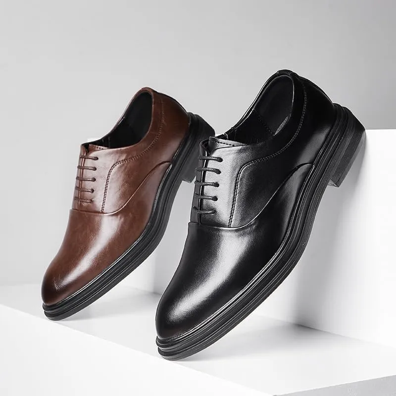 Men Comfort Patent Leather Oxford Shoes Classic Business Dress Shoes Men's Orthopedic Casual Loafers