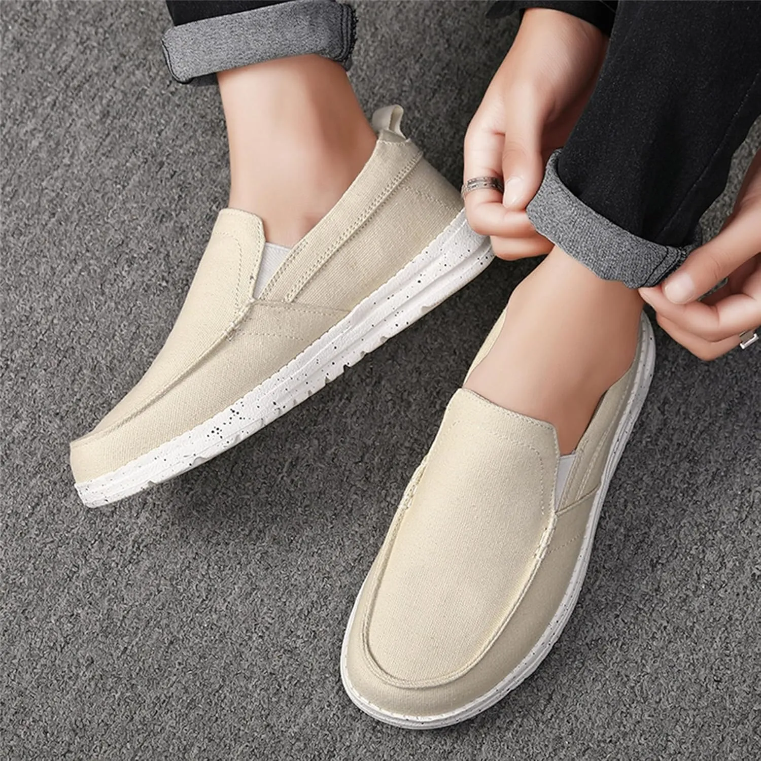 Mens Casual Dress Penny Loafers Shoes Fashion Casual Sneakers Slip-on Moccasins Walking Ofice Work Driving Shoes