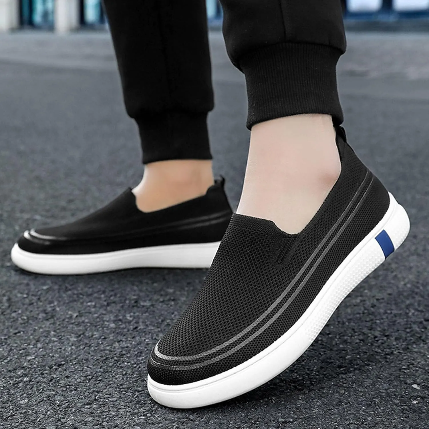 Men's Casual Summer Breathable Comfortable Fashion Sneakers Lightweight Walking Shoes for Daily Wear Travel