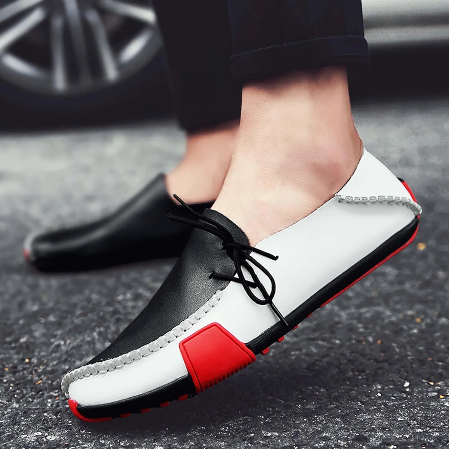Men's Loafers Casual Formal Shoes Comfortable Driving Shoes Lightweight Slip On Shoes Lightweight Walking Shoes Soft Sole Flats - Men's Shoes Large Size 6-13 US Sizes