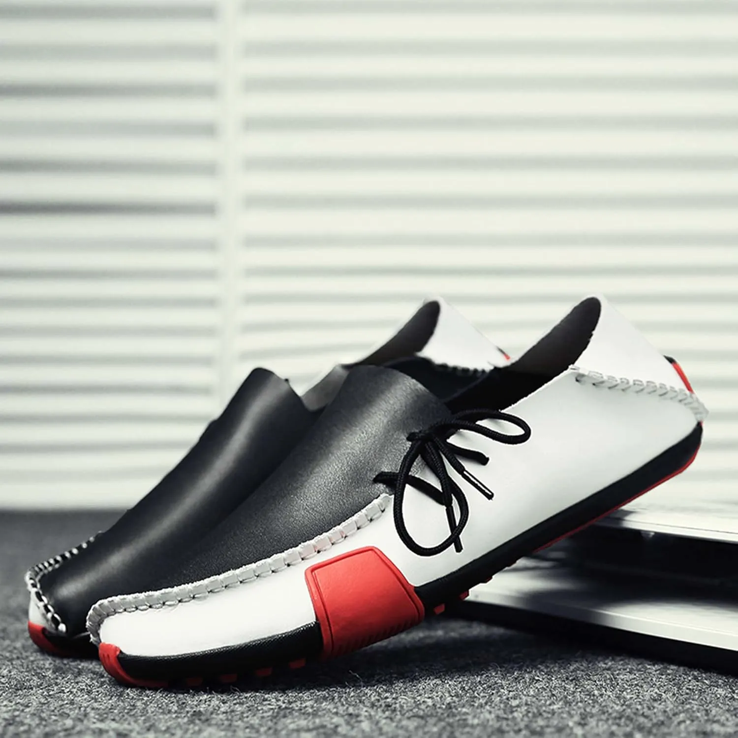 Men's Loafers Casual Formal Shoes Comfortable Driving Shoes Lightweight Slip On Shoes Lightweight Walking Shoes Soft Sole Flats - Men's Shoes Large Size 6-13 US Sizes