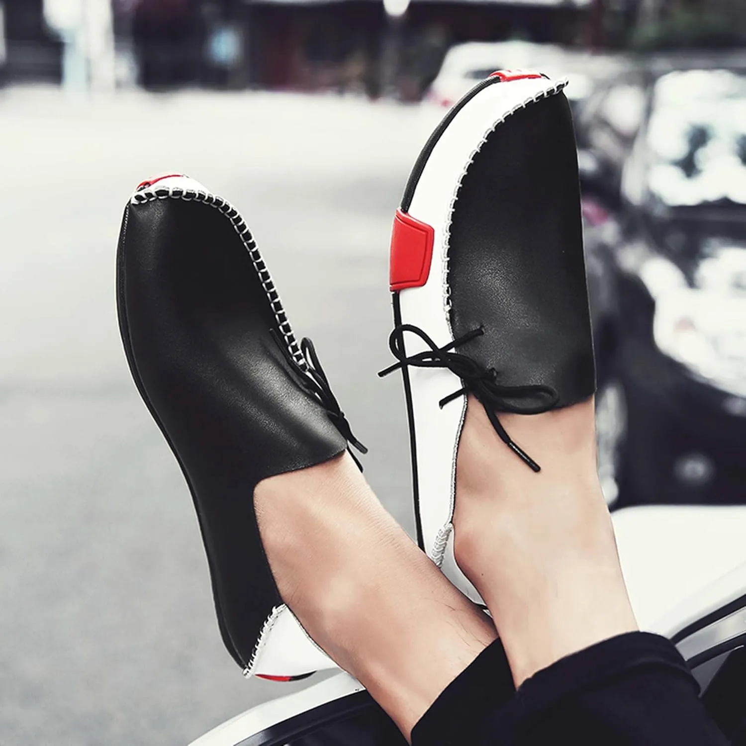 Men's Loafers Casual Formal Shoes Comfortable Driving Shoes Lightweight Slip On Shoes Lightweight Walking Shoes Soft Sole Flats - Men's Shoes Large Size 6-13 US Sizes