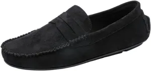 Mens Loafers Simple Moccasins Shoes Lightweight Comfortable Anti-Slip Party Slip-ons