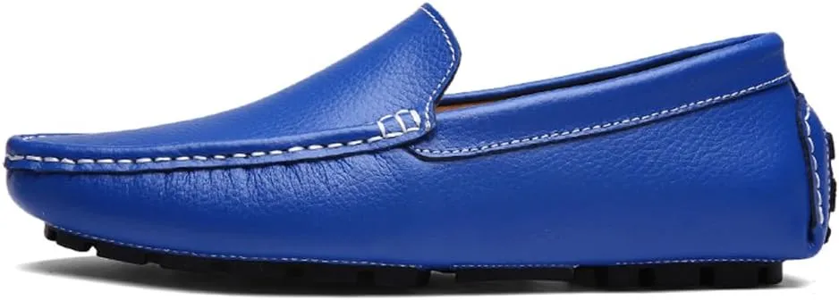 Men's Penny Loafers Moccasin Driving Shoes Slip On Flats Boat Shoes