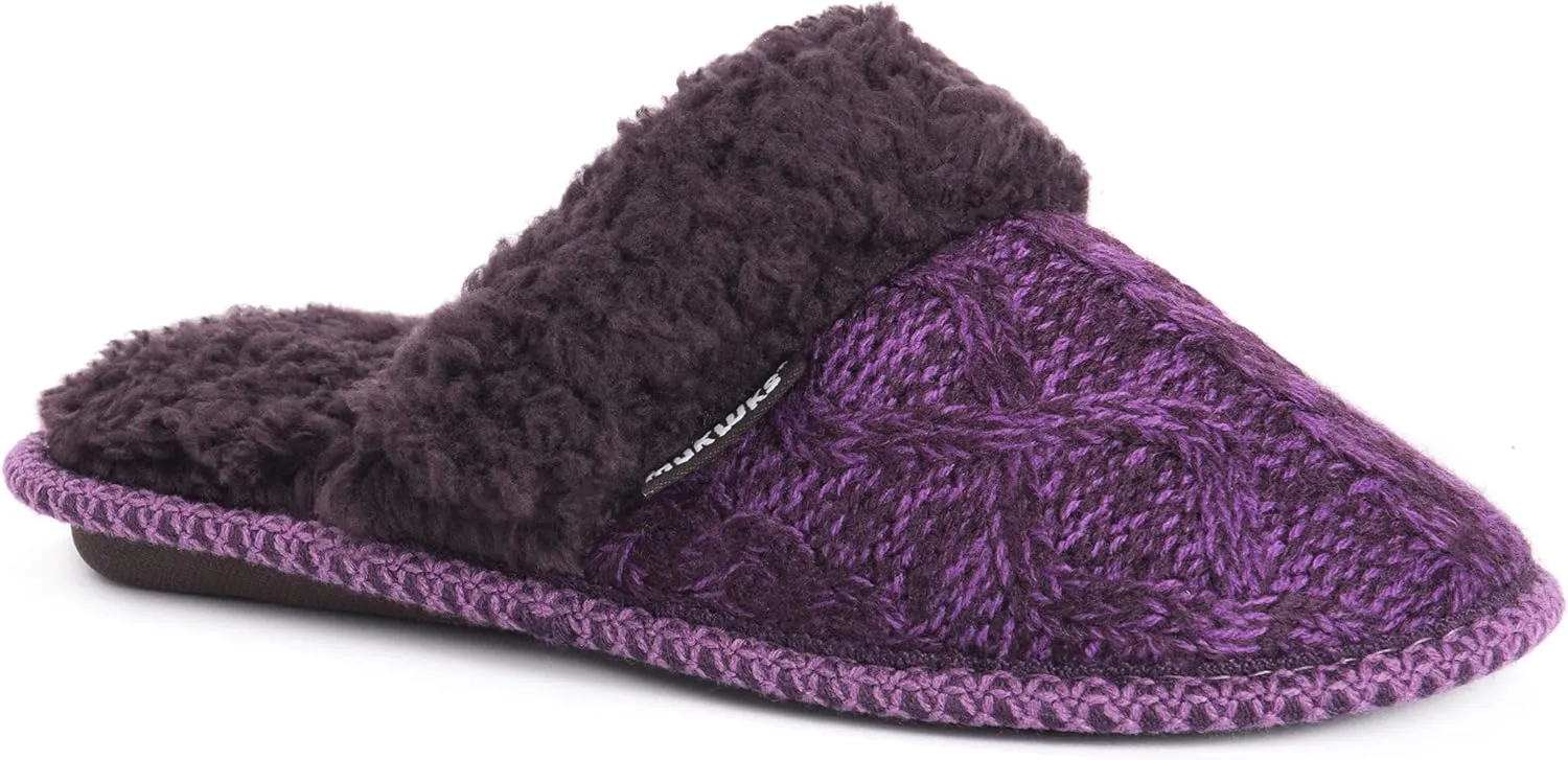 MUK LUKS Women's Perlyn Scuff Slippers