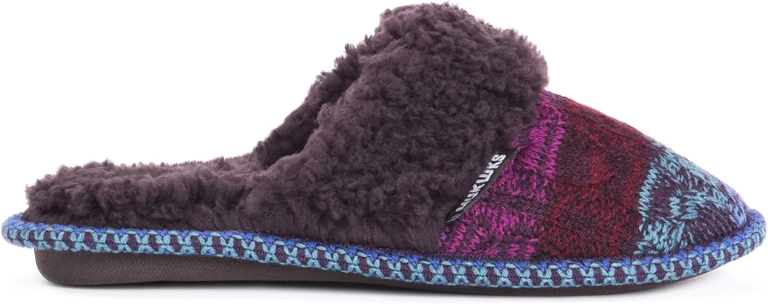 MUK LUKS Women's Perlyn Scuff Slippers