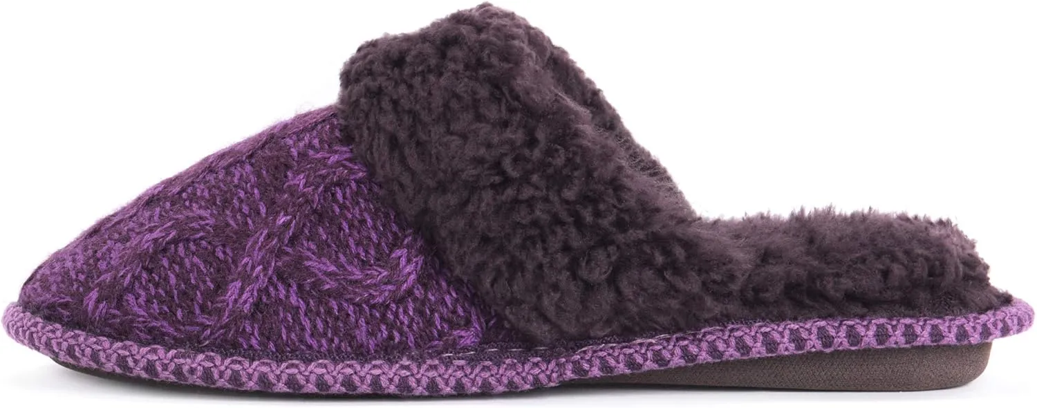 MUK LUKS Women's Perlyn Scuff Slippers
