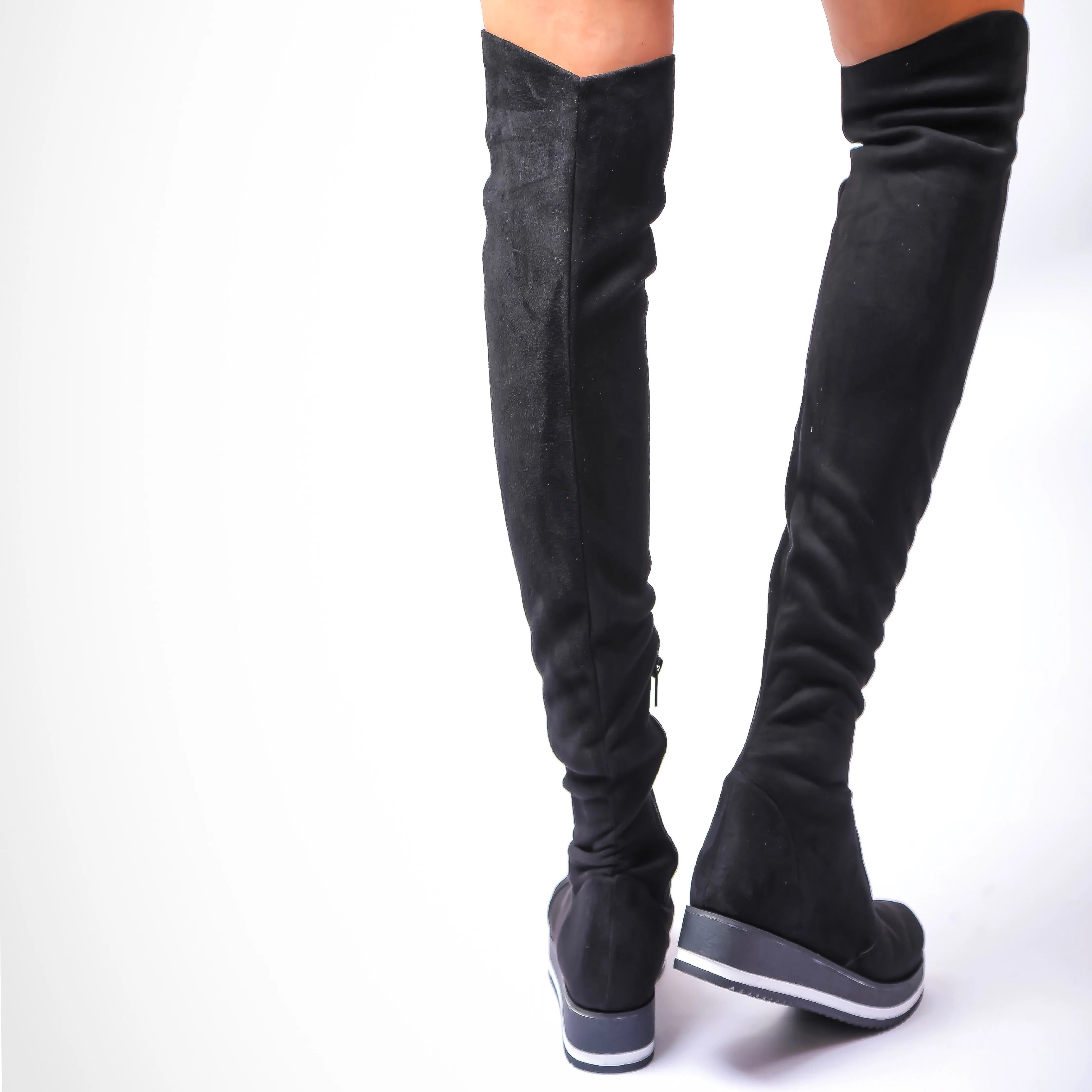 Nefeli Over-the-Knee Sports-Grind Boots