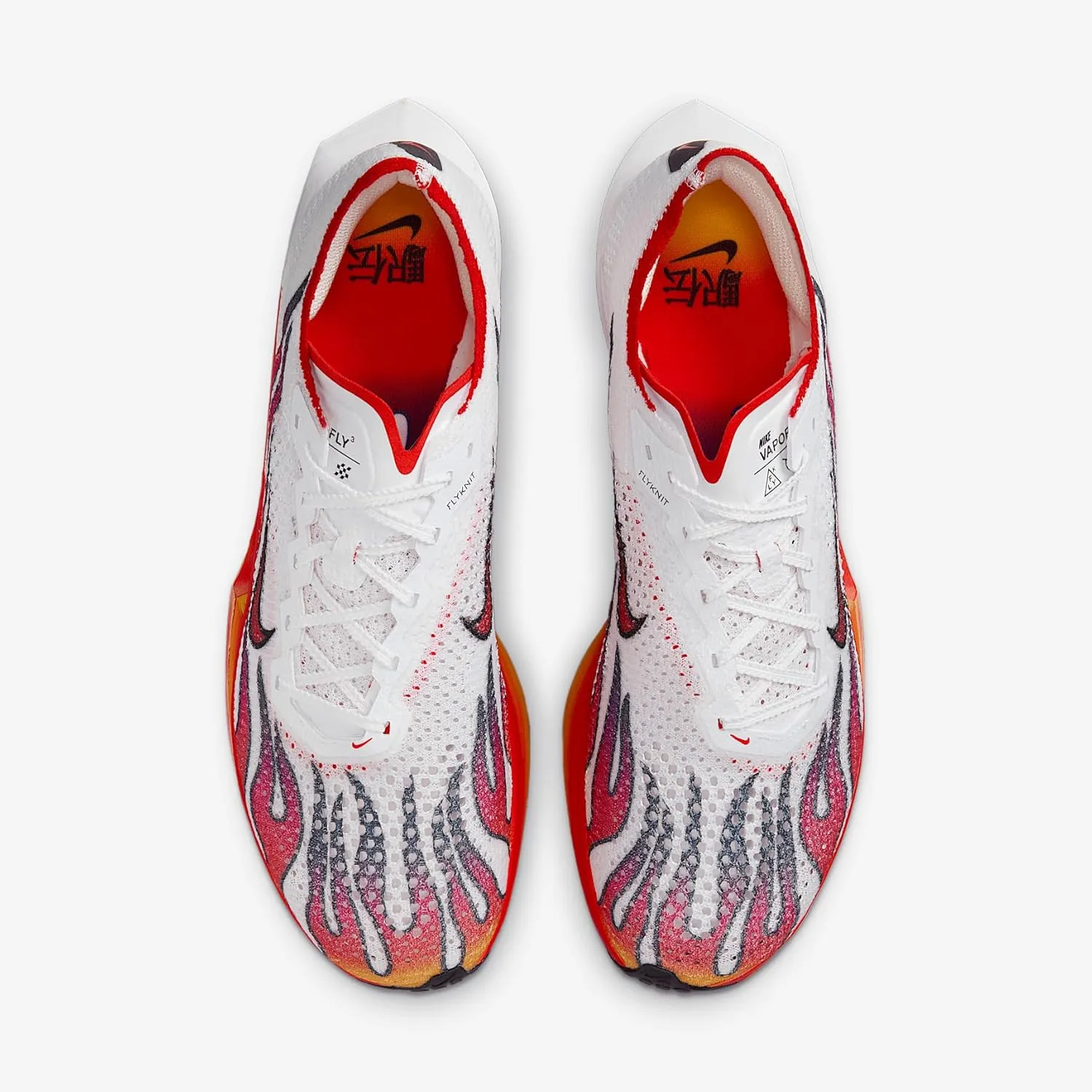 Nike Vaporfly 3 Men's Road Racing Shoes (HQ3504-100, White/Black/University Red/Habanero Red)