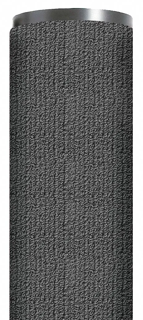 Notrax Indoor Entrance Mat, 6 ft L, 4 ft W, 3/8 in Thick, Rectangle, Charcoal - 132S0046CH