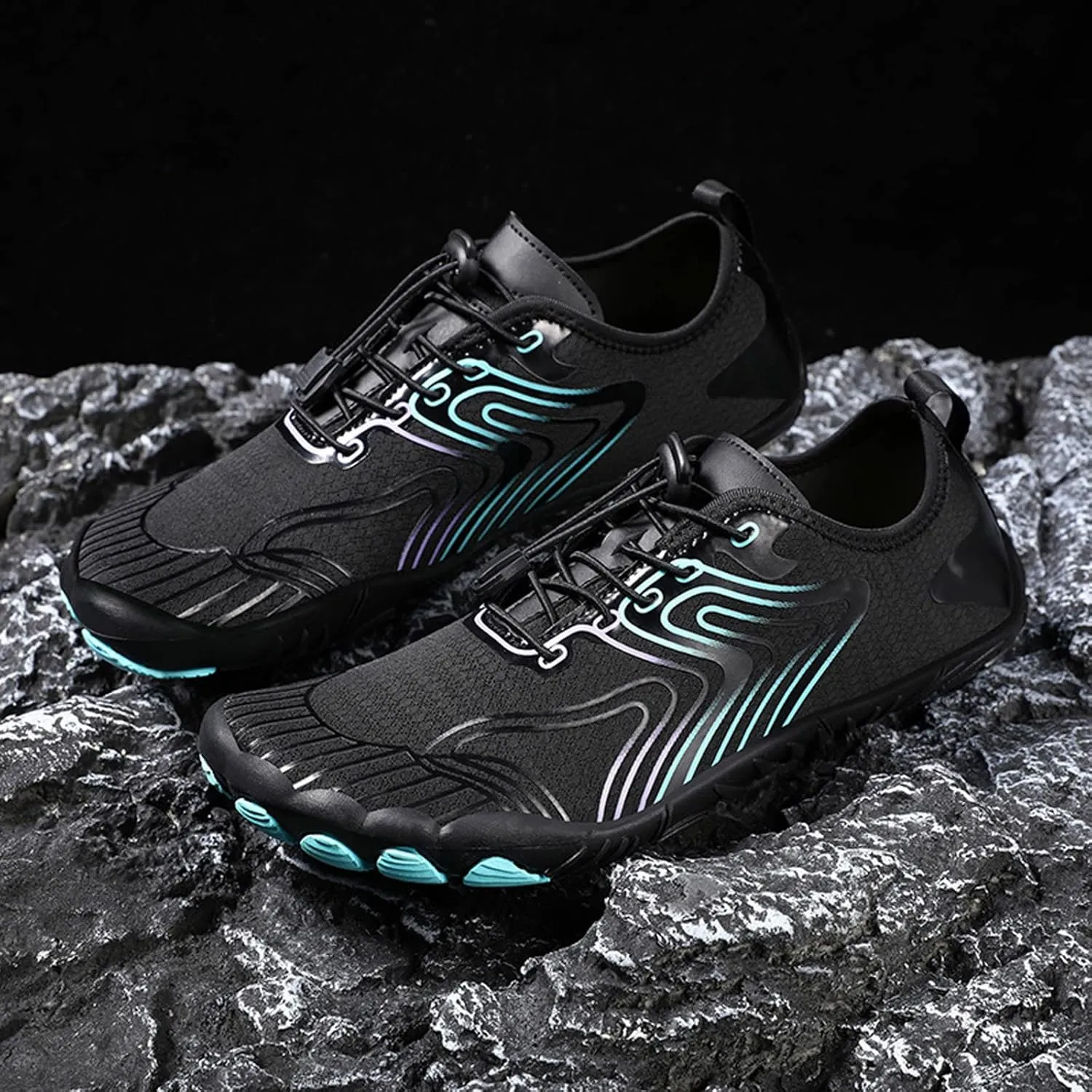 Outdoor Beach Wading Shoes for Women Men Quick Drying Swim Barefoot Shoes for Boating Fishing Diving Socks Shoe
