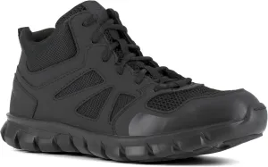 Reebok Women's Rb805 Sublite Cushion Tactical Mid Cut Soft Toe Boot Black Military