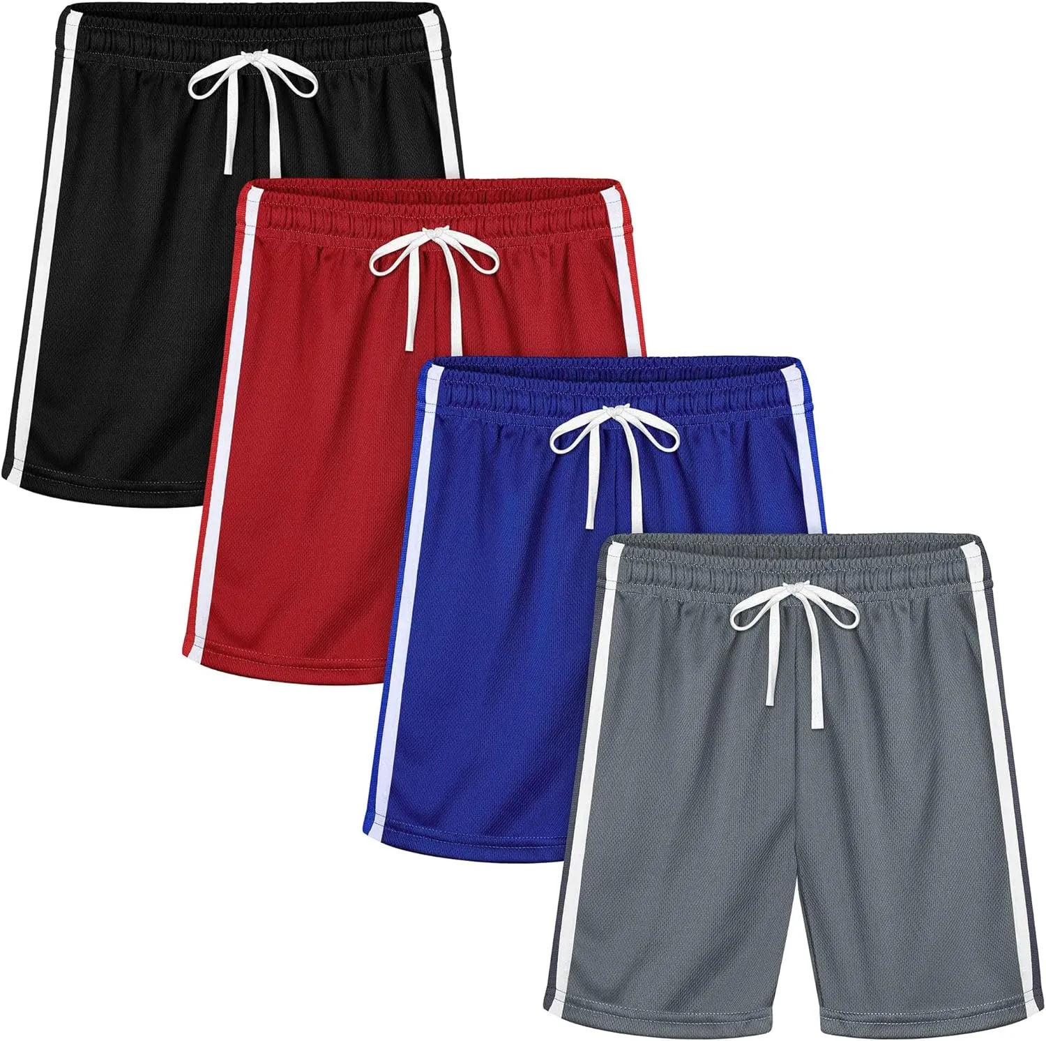 Resinta Toddler Boys Shorts Boys Quick Dry Athletic Pull-On Shorts with Elastic Waist for Summer Playwear