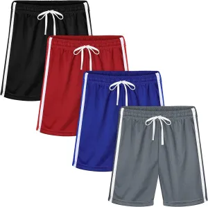 Resinta Toddler Boys Shorts Boys Quick Dry Athletic Pull-On Shorts with Elastic Waist for Summer Playwear