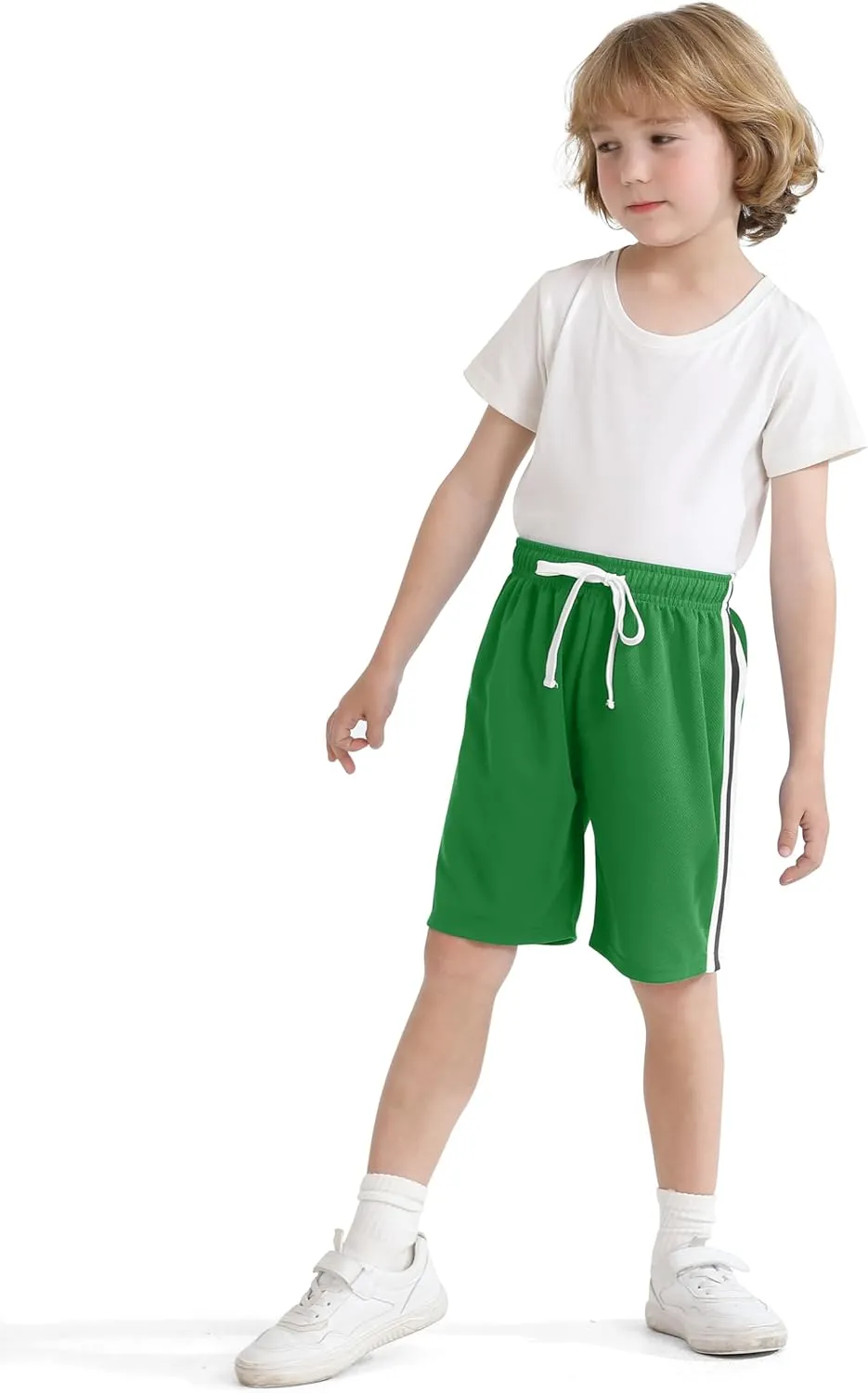 Resinta Toddler Boys Shorts Boys Quick Dry Athletic Pull-On Shorts with Elastic Waist for Summer Playwear