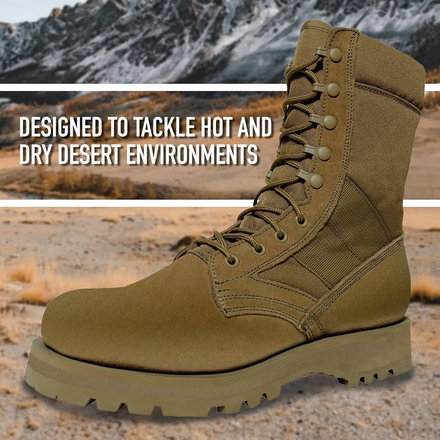 Rothco Sierra Sole Tactical Boots  8 Inch  Sturdy and Reliable Footwear for Any Adventure