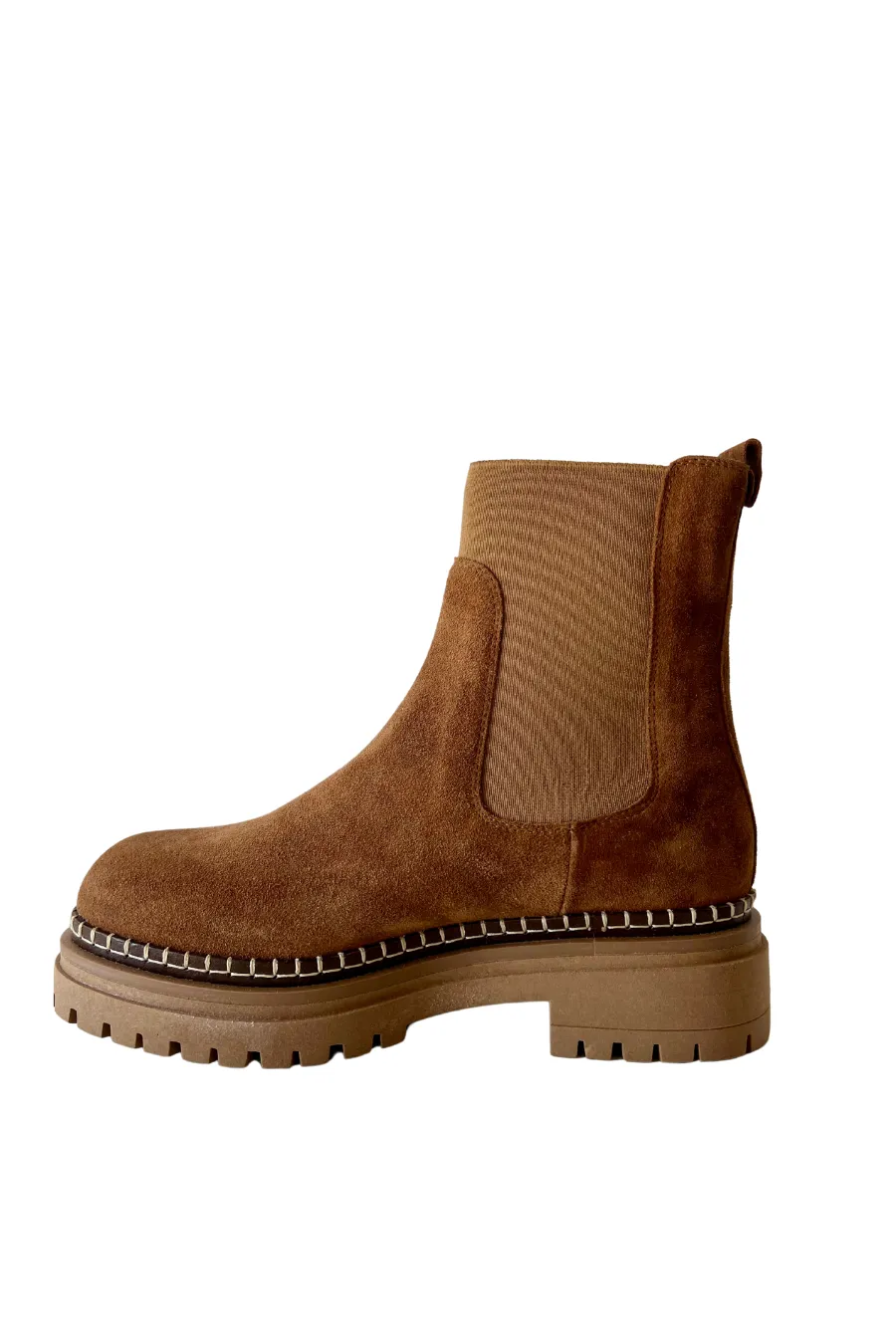 Rove Boot Suede Cognac
