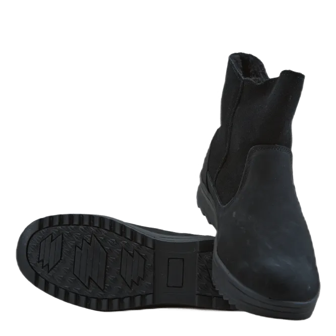 Saculi W Boot W/warm Lining Black