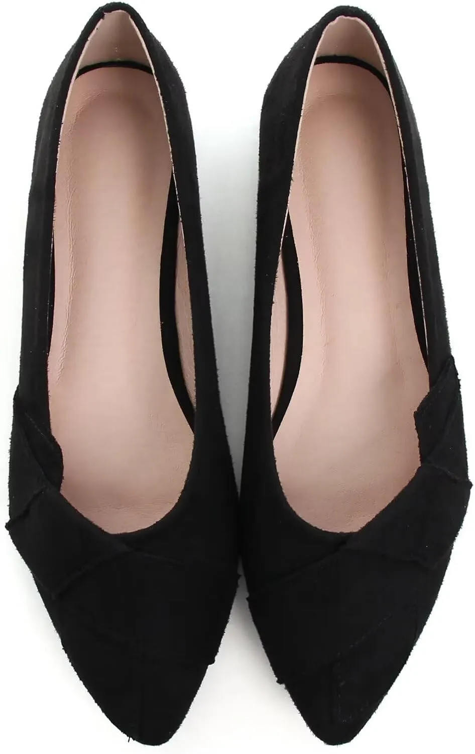 SAILING LU Knotted Ballet Flats for Women Comfortable Women's Flat Shoes Pointed Toe Slip on Loafers Shoes Women Dressy