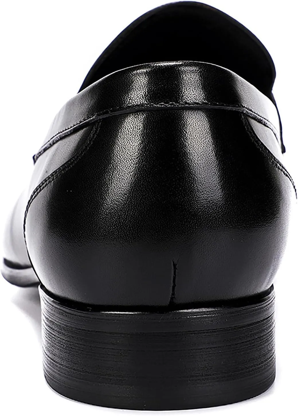 Santimon Mens Loafers Dress Casual Slip-On Tassel Loafer Fashion Tuxedo Wedding Moccasin Genuine Leather Formal Business Penny Loafers Comfortable Shoes for Men