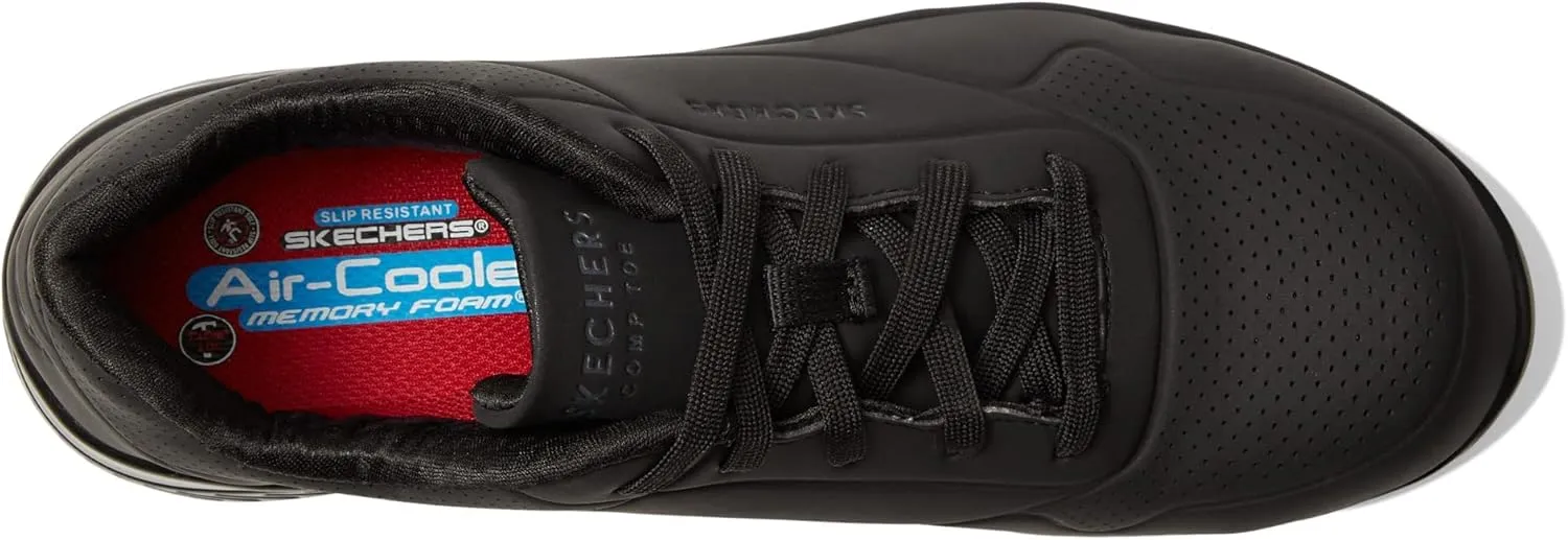 Skechers Women's Uno Sr-Deloney Comp Toe Industrial Shoe