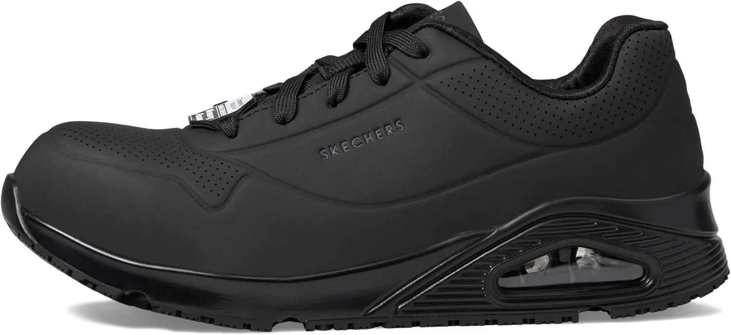 Skechers Women's Uno Sr-Deloney Comp Toe Industrial Shoe