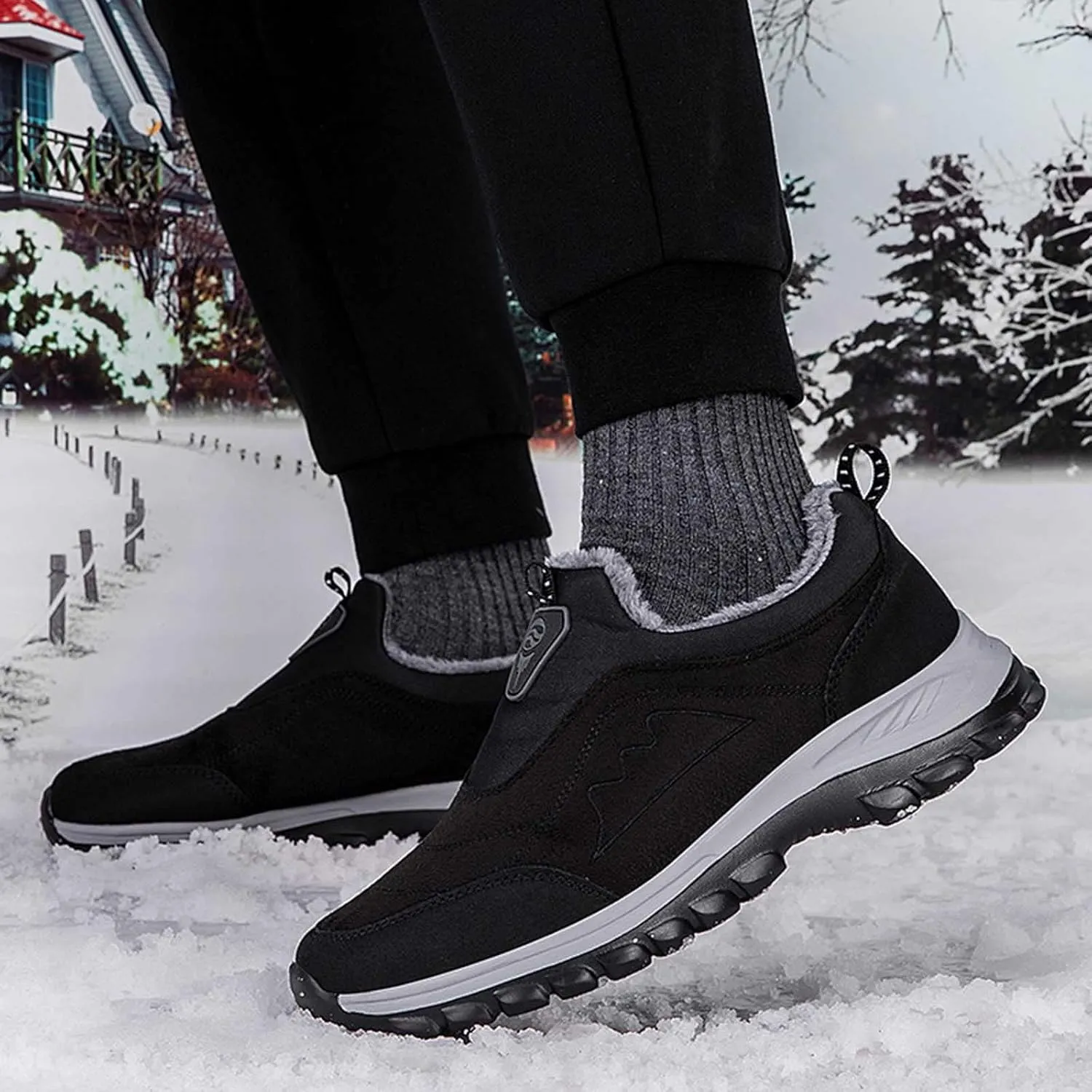 Slip on Winter Boots for Women Wide Woman Snow Boots Size 12 Fur Boots for Women Winter Y2k Winter White Ankle Boots for Women Botas Para El Frio De Mujer Elegantes