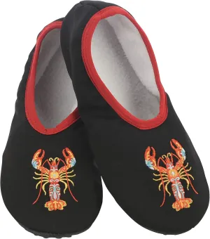 Snoozies Solefully Comfortable Slippers - Womens Slipper Socks with Hard Sole