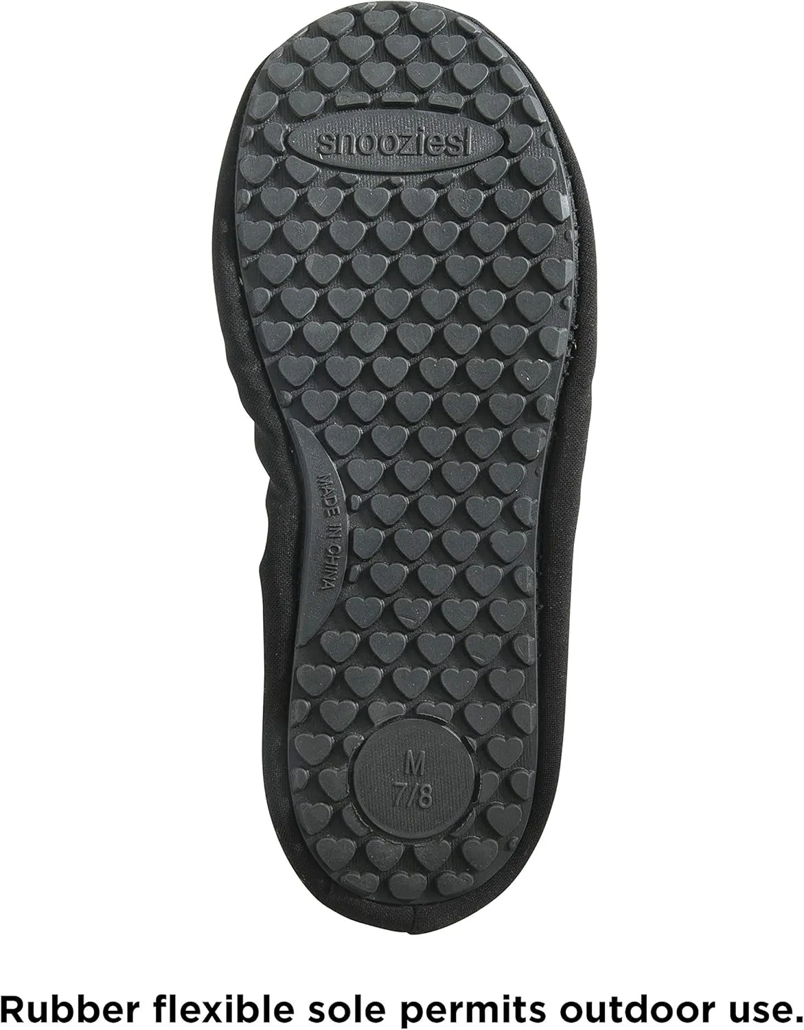 Snoozies Solefully Comfortable Slippers - Womens Slipper Socks with Hard Sole