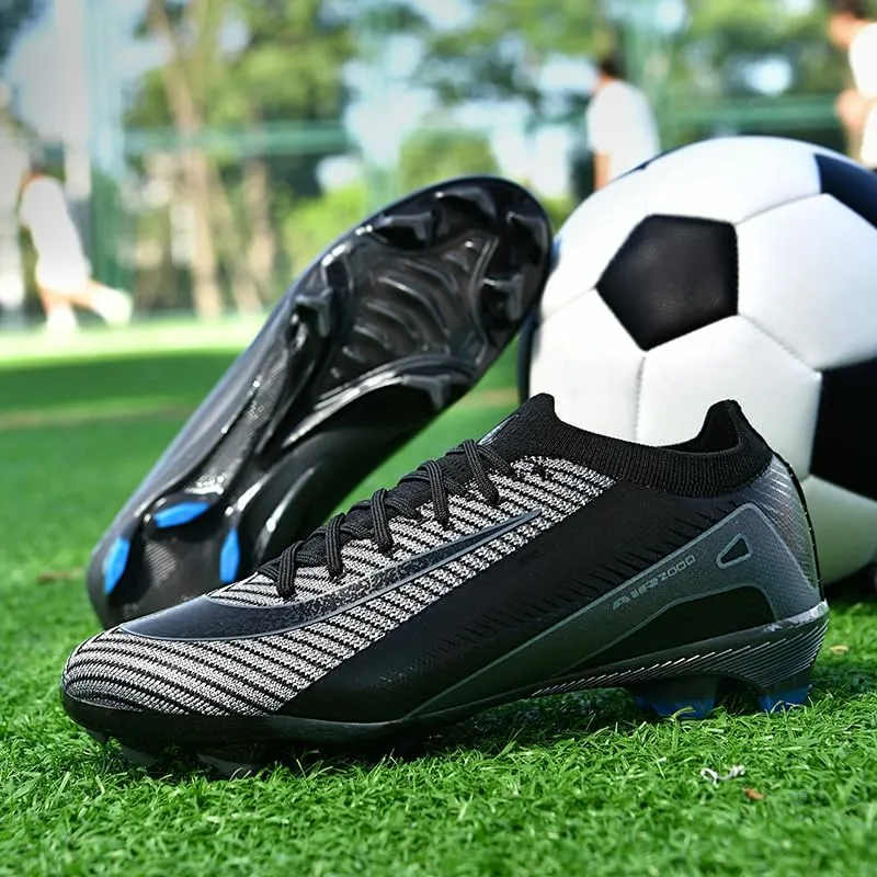 Soccer Cleats for Mens Youth AG Football Boots Outdoor Breathable Training Sneaker Shoes
