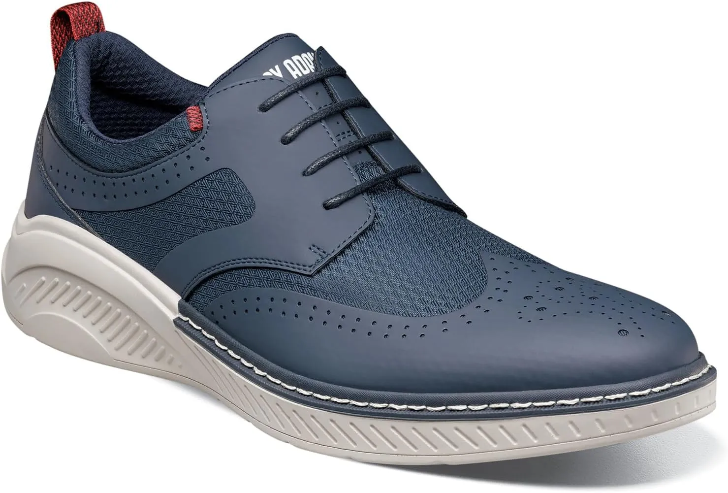 STACY ADAMS Men's Beckham Wingtip Sneaker Oxford