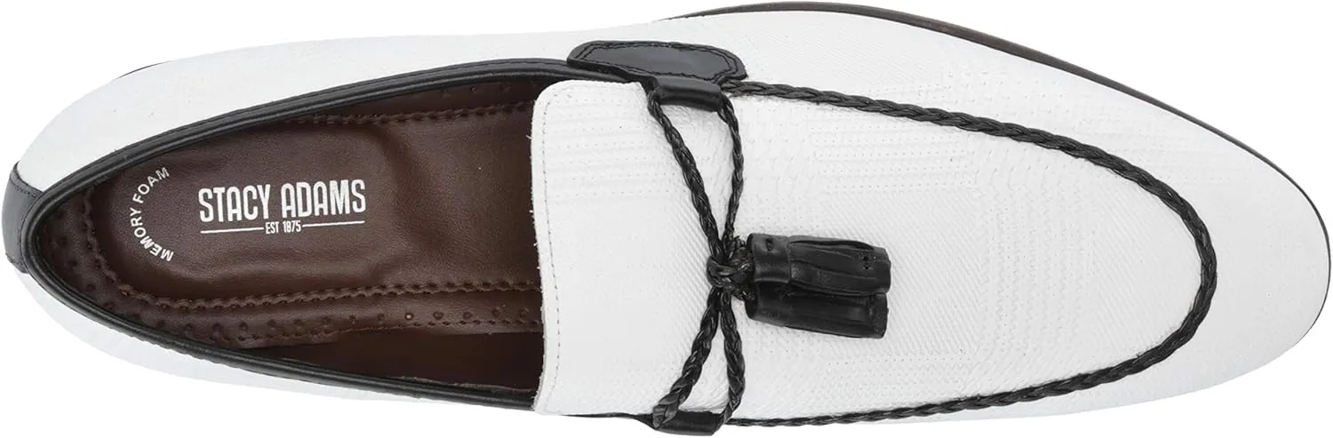 STACY ADAMS Men's Bianchi Tassel Slip-on Loafer