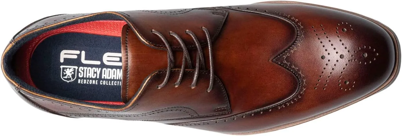 Stacy Adams Men's Brayden Wingtip Lace Up Oxford