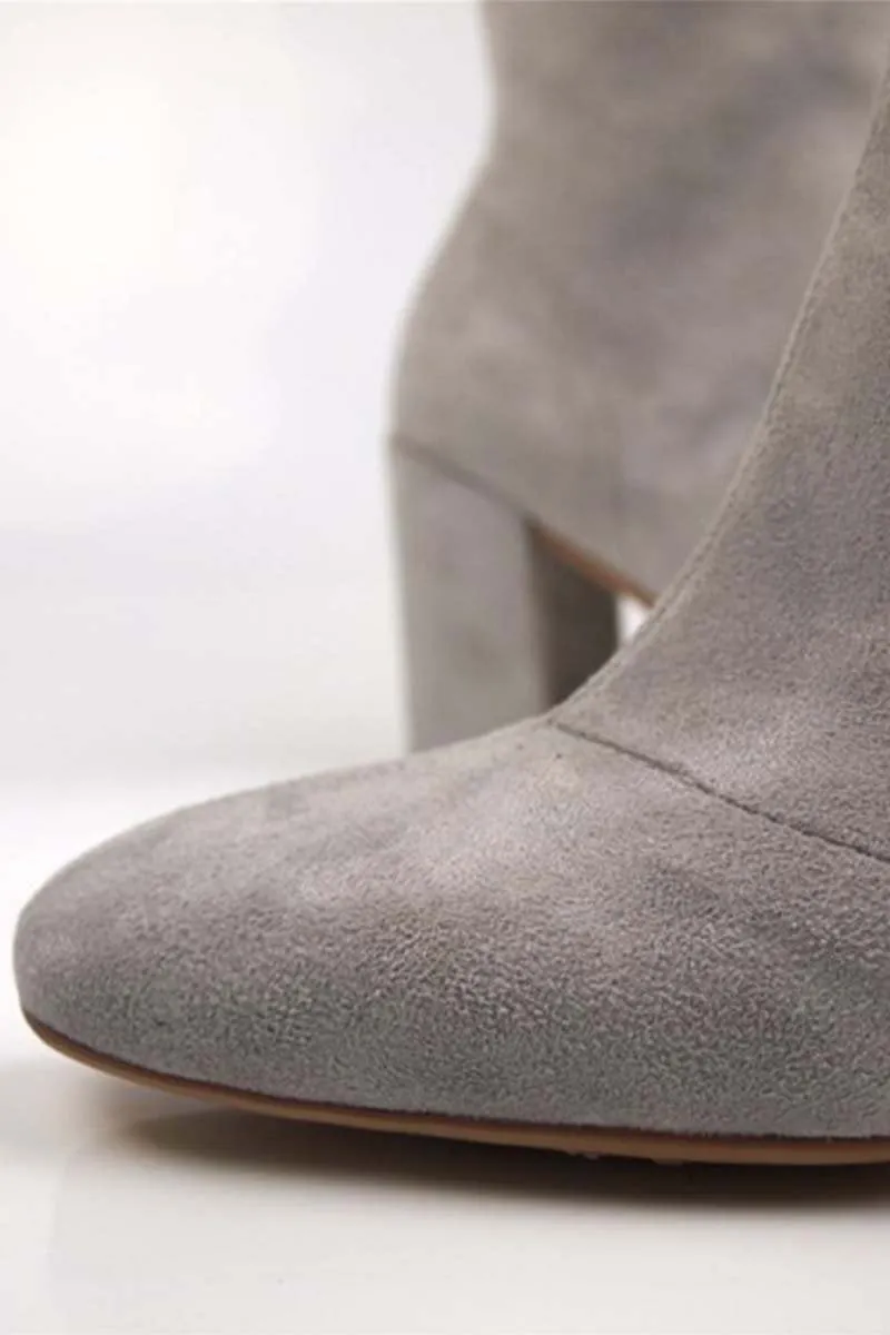 Suede Ankle Boots