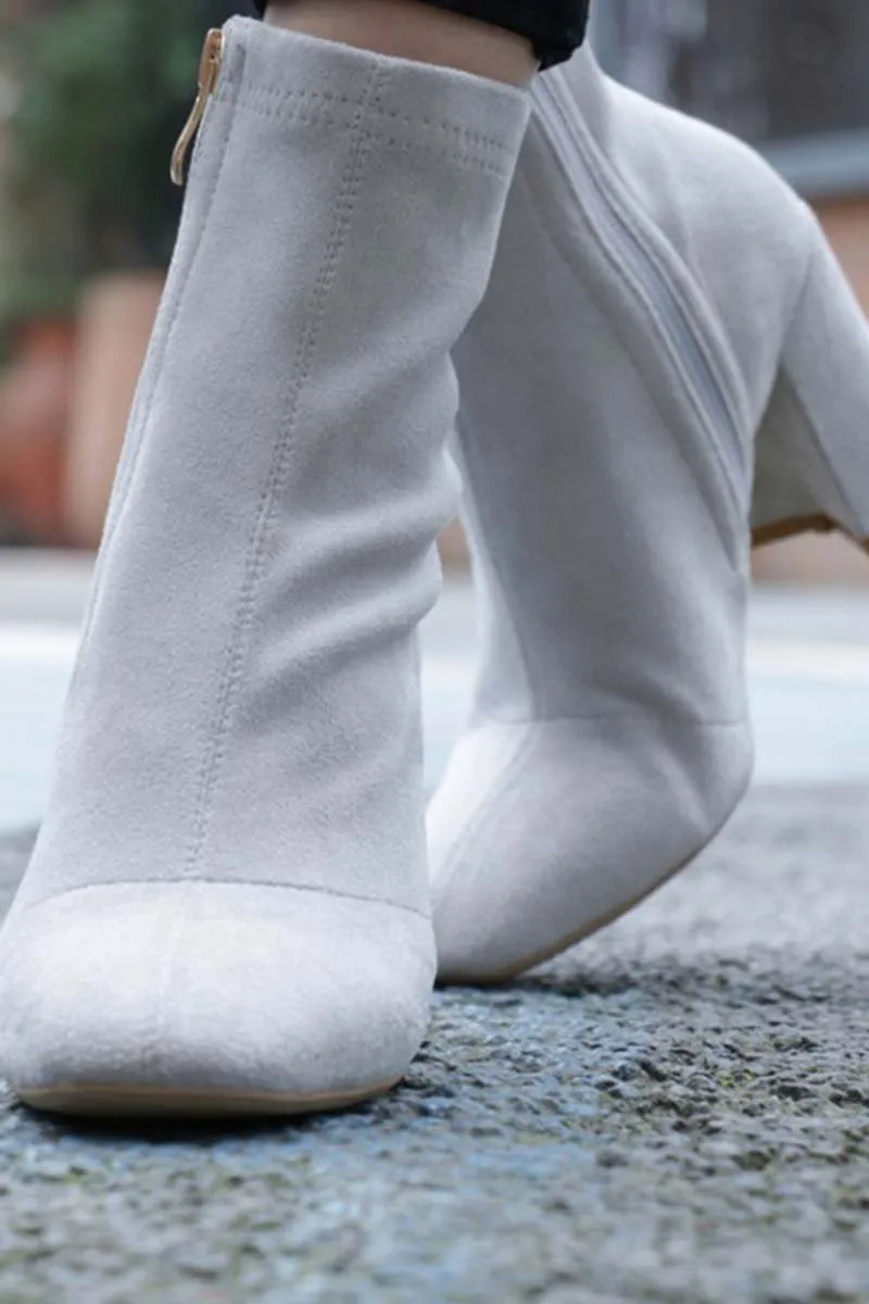 Suede Ankle Boots