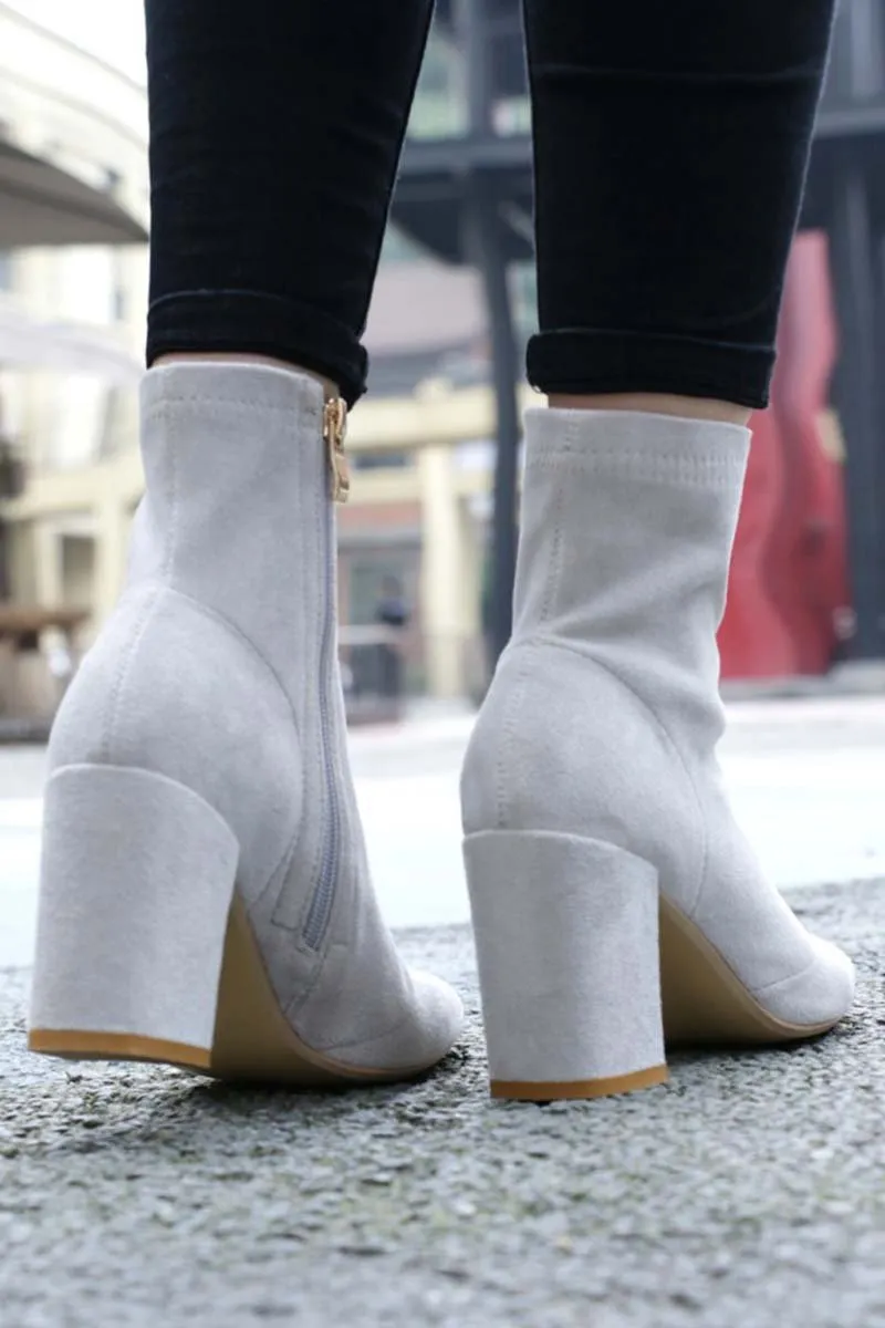 Suede Ankle Boots