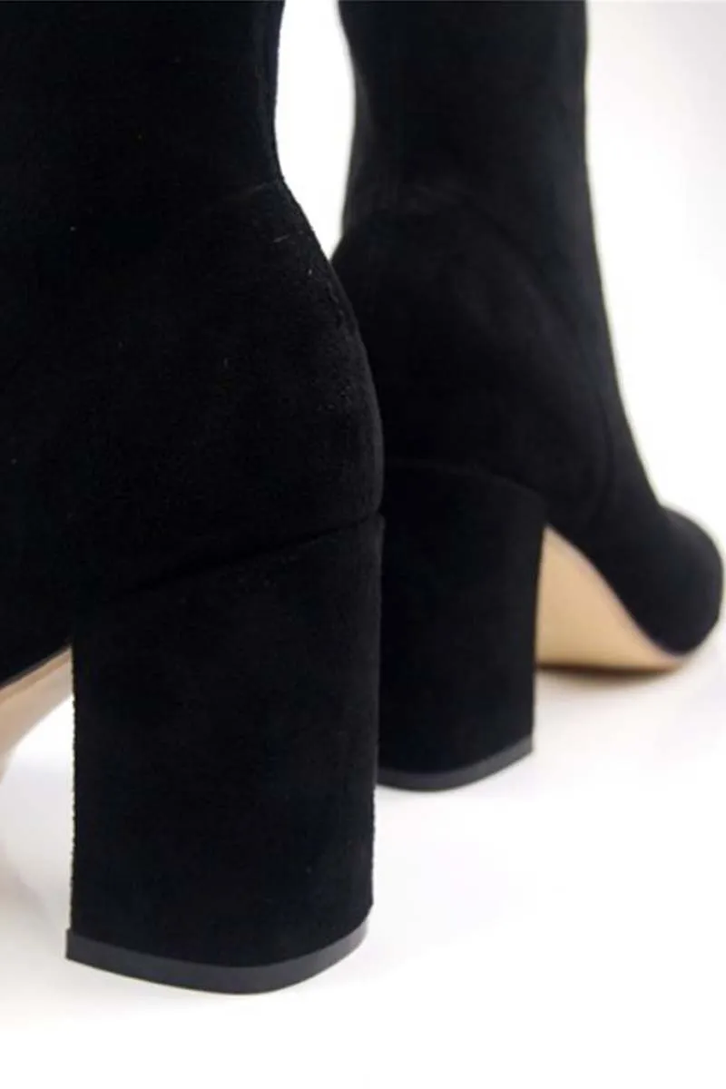 Suede Ankle Boots
