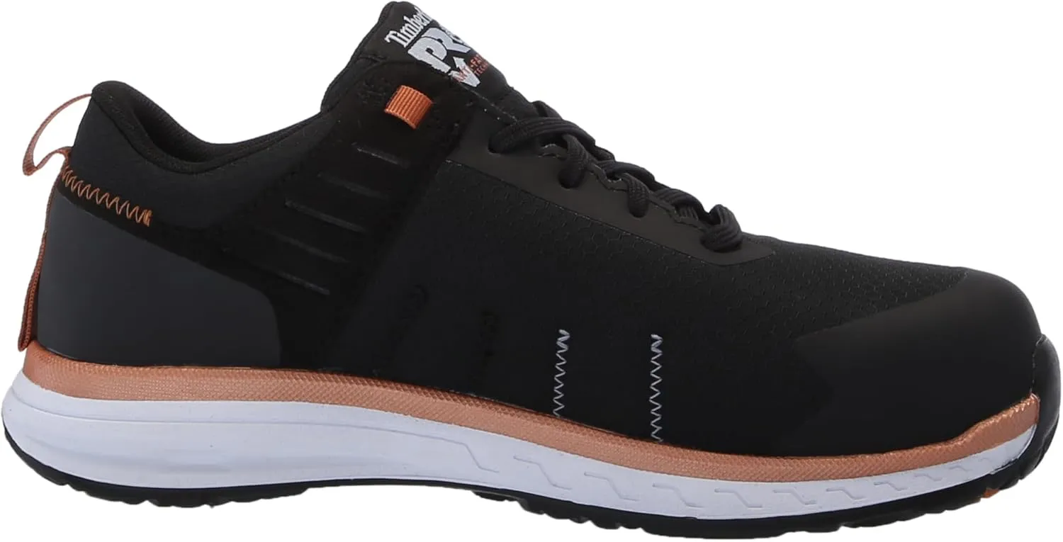 Timberland PRO Women's Overdrive Composite Safety Toe Industrial Athletic Work Shoe