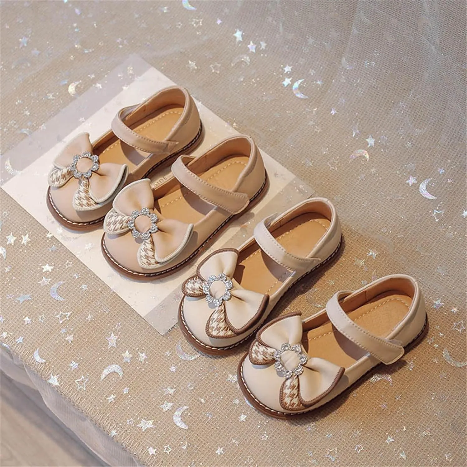 Toddler Flower Girl Bowknot Mary Jane Dress Shoes Cute School niform Platform Kids Little Girls Slippers Size 9