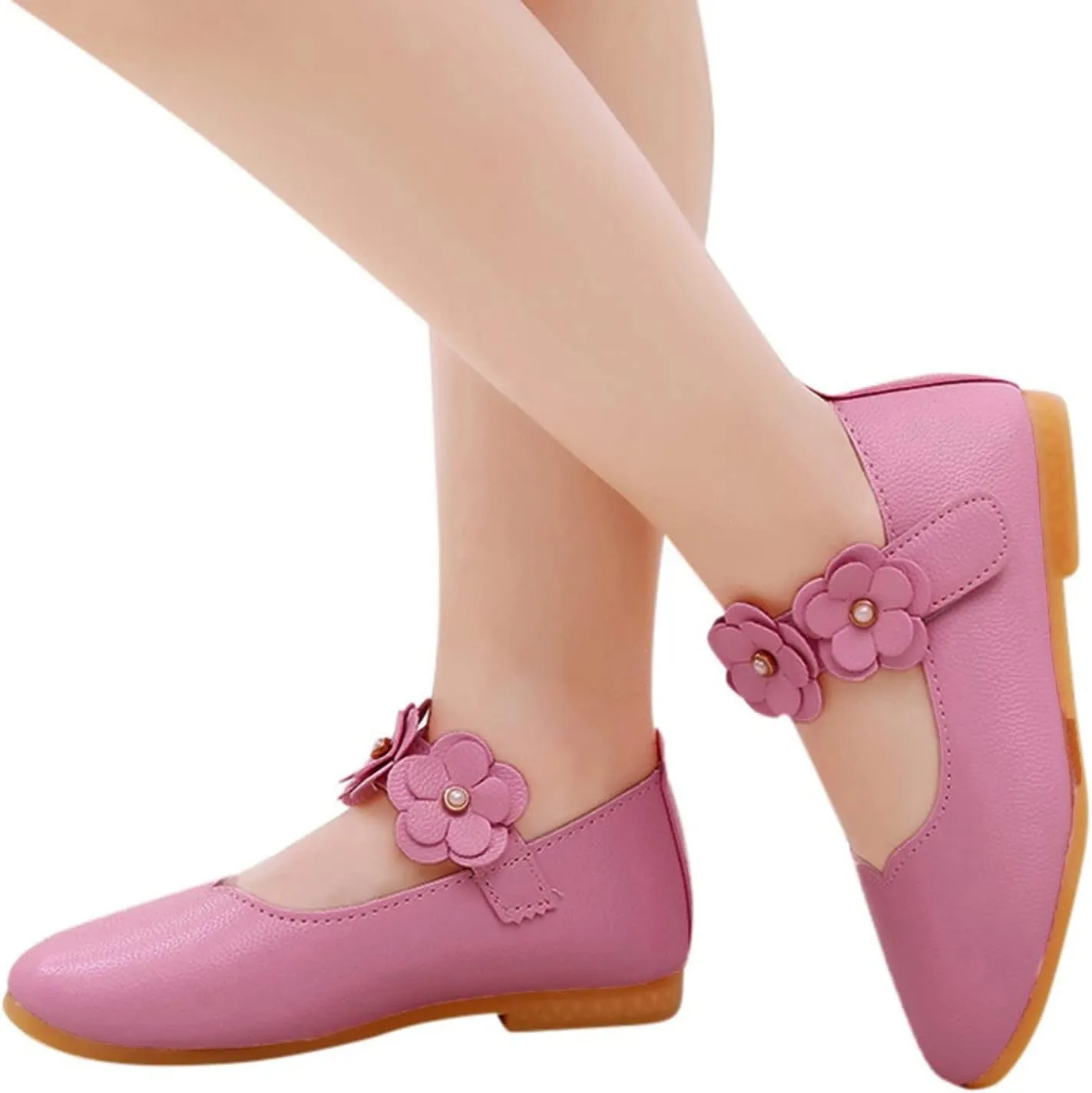 Toddler/??ittle Kids Girls ??ngela Dress Mary Jane Ballet ??lats Flower Girls' Wedding Party Ballerina Dance Shoes