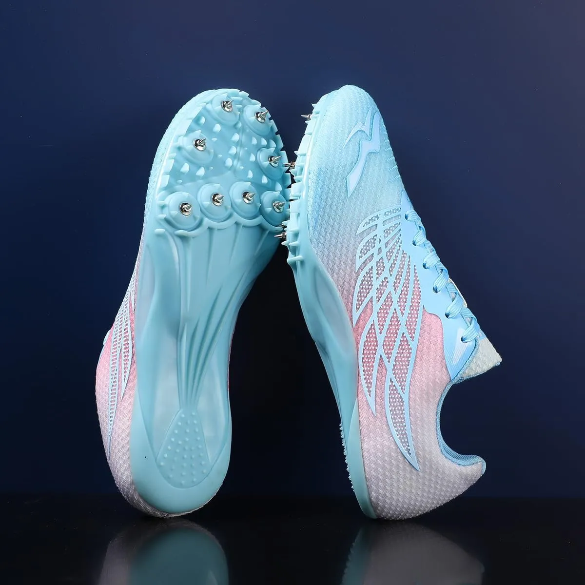 Track and Field Shoes for Men Women 8 Spikes Boys and Girls Kids Running Racing Shoes