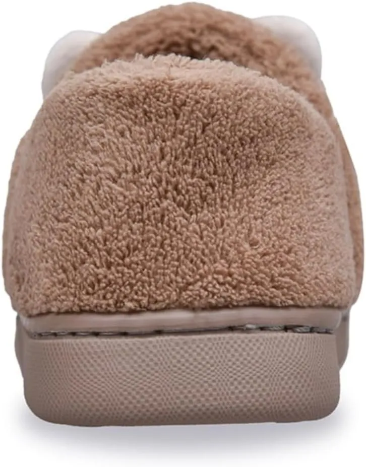 Unisex-Child Plush Faux ?????? Slip on House Slippers Boys Girls Cow ??rocodile Style Indoor Holiday Slippers