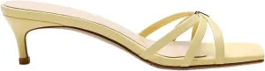 Women's Genuine Leather Gladiator Sandals - Med Heels Peep Toe Vintage Design Cute Summer Dating