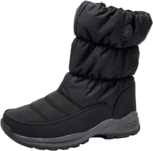 Womens Size 11 Slip on Snow Boots Black Furry Snow Boots for Women Snow Boots for Women Cute 7.5 Winter Boot Women Cute Waterproof Snow Hiking Shoes Women Daily Deals