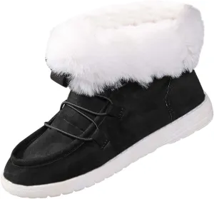 Womens Snow Boots Wide Calf Women's Size 8 Waterproof Snow Boots Women's Winter Shoes Warm Winter Boots Women Women Winter Boot of The Day